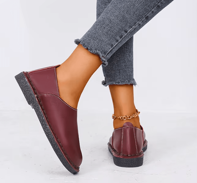 Women's Leather Moccasin Shoes Viena Women's Leather Moccasin Shoes Viena Blue Wolf Store