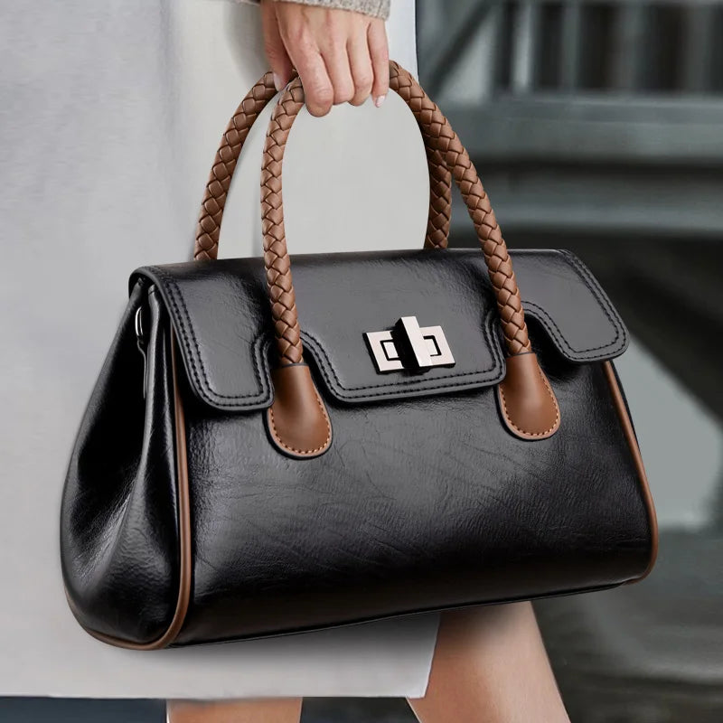 Women's Luxury Leather Bag Viola Women's Luxury Leather Bag Viola Blue Wolf Store