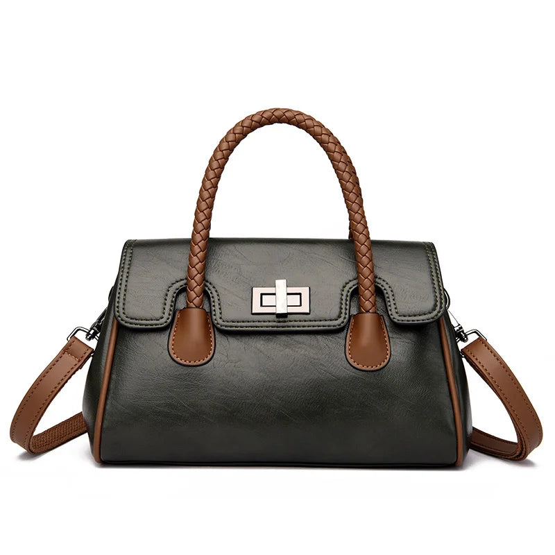 Women's Luxury Leather Bag Viola Women's Luxury Leather Bag Viola Blue Wolf Store