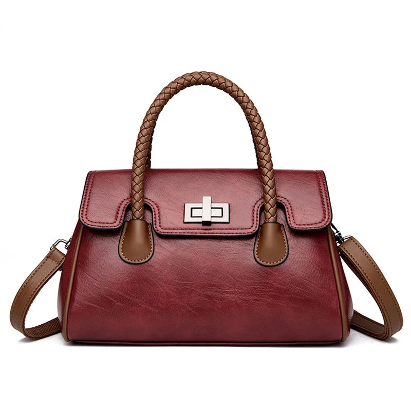 Women's Luxury Leather Bag Viola Women's Luxury Leather Bag Viola Blue Wolf Store