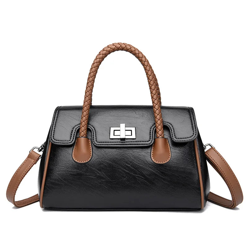 Women's Luxury Leather Bag Viola Women's Luxury Leather Bag Viola Blue Wolf Store