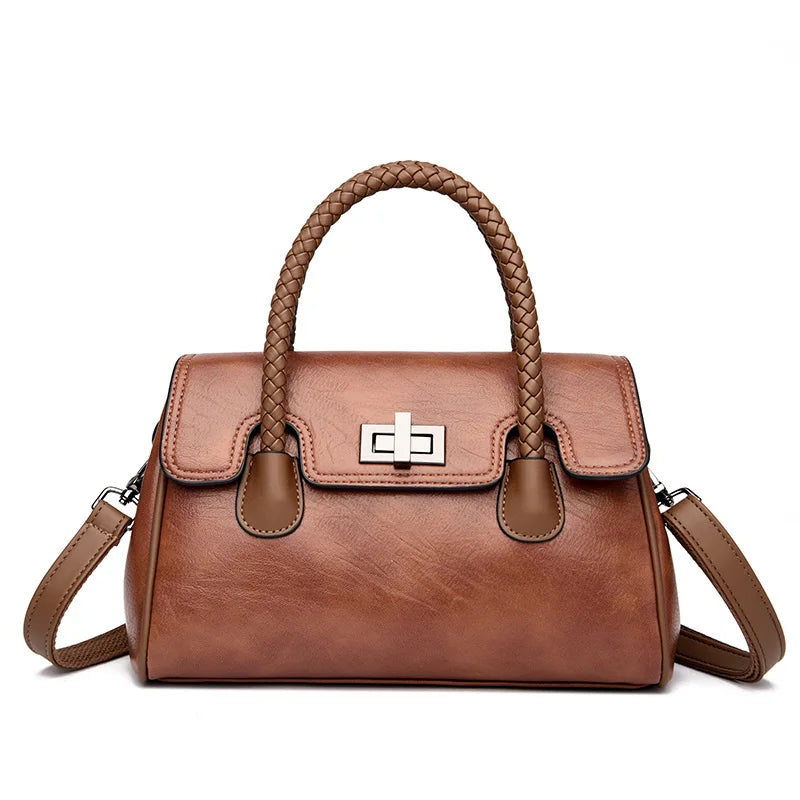 Women's Luxury Leather Bag Viola Women's Luxury Leather Bag Viola Blue Wolf Store