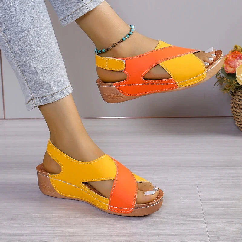 Zenya Dash — Platform Wedge Sandals Zenya Dash — Platform Wedge Sandals Blue Wolf Store