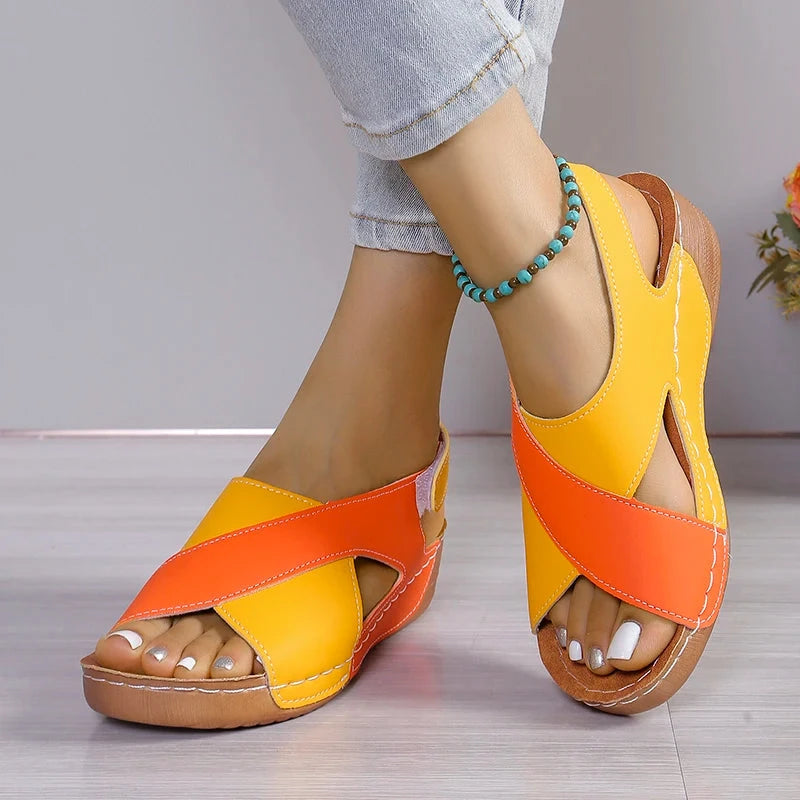 Zenya Dash — Platform Wedge Sandals Zenya Dash — Platform Wedge Sandals Blue Wolf Store