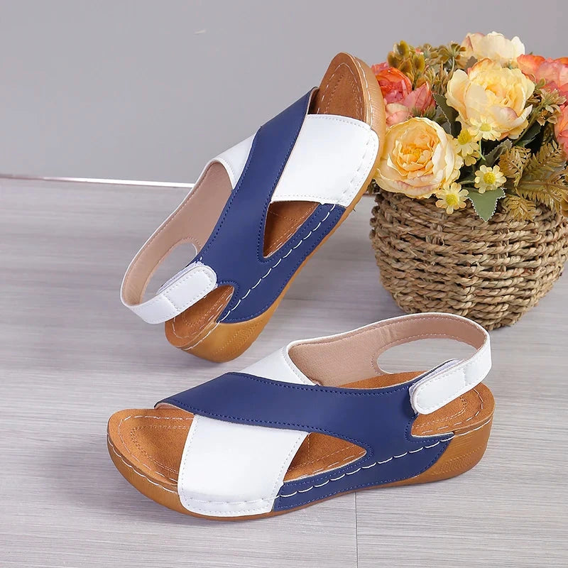 Zenya Dash — Platform Wedge Sandals Zenya Dash — Platform Wedge Sandals Blue Wolf Store
