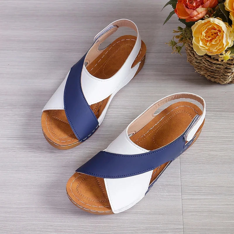 Zenya Dash — Platform Wedge Sandals Zenya Dash — Platform Wedge Sandals Blue Wolf Store