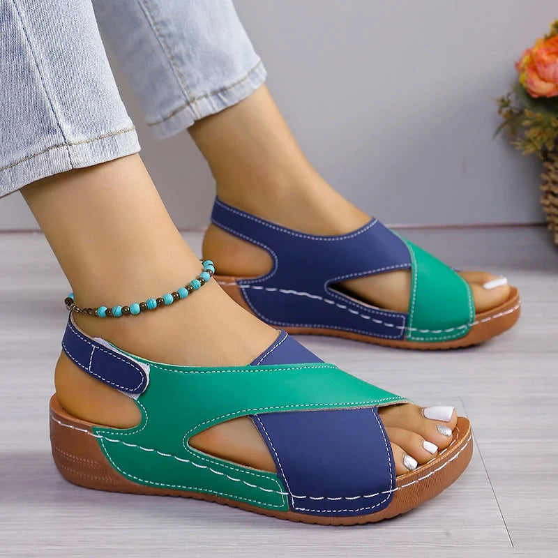 Zenya Dash — Platform Wedge Sandals Zenya Dash — Platform Wedge Sandals Blue Wolf Store