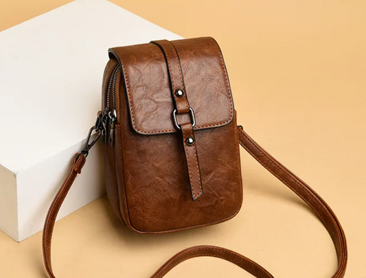 Vintage Multi-Functional Soft Leather Shoulder Bag