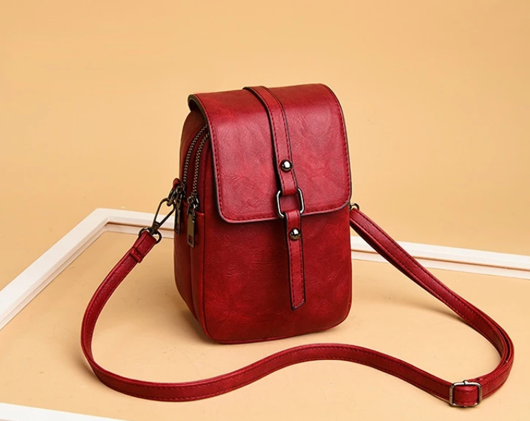 Vintage Multi-Functional Soft Leather Shoulder Bag