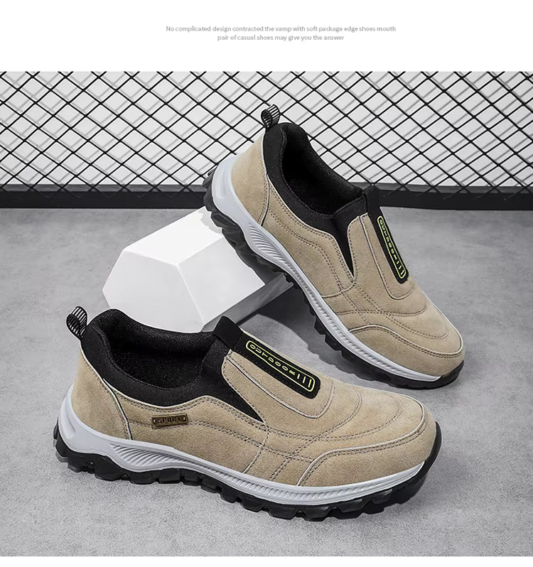 FlexMotion Herren Lederschuhe 