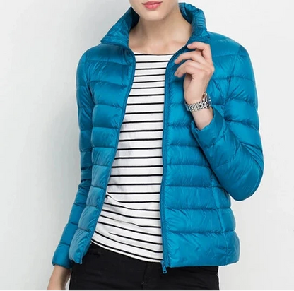 Ambrine – Stylish Quilted Jacket Ambrine – Stylish Quilted Jacket Blue Wolf Store 