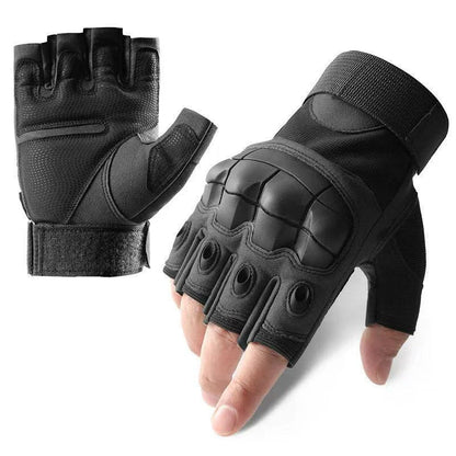 ArmorGrip Leather Tactical Gloves ArmorGrip Leather Tactical Gloves Blue Wolf Store 
