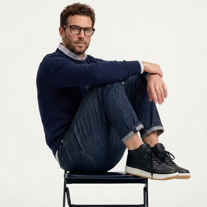 Ascenzo – Invisible Elevation Sneakers Blue Wolf Store 
