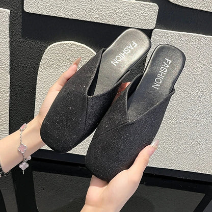 Aura Eleganza Women's Leather Mules Aura Eleganza Women's Leather Mules Blue Wolf Store Shiny Black US 5 / UK-AU 3 / EU 35 