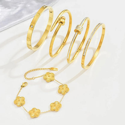 Aurelle Solène Luxury Bracelet Set Aurelle Solène Luxury Bracelet Set Blue Wolf Store 