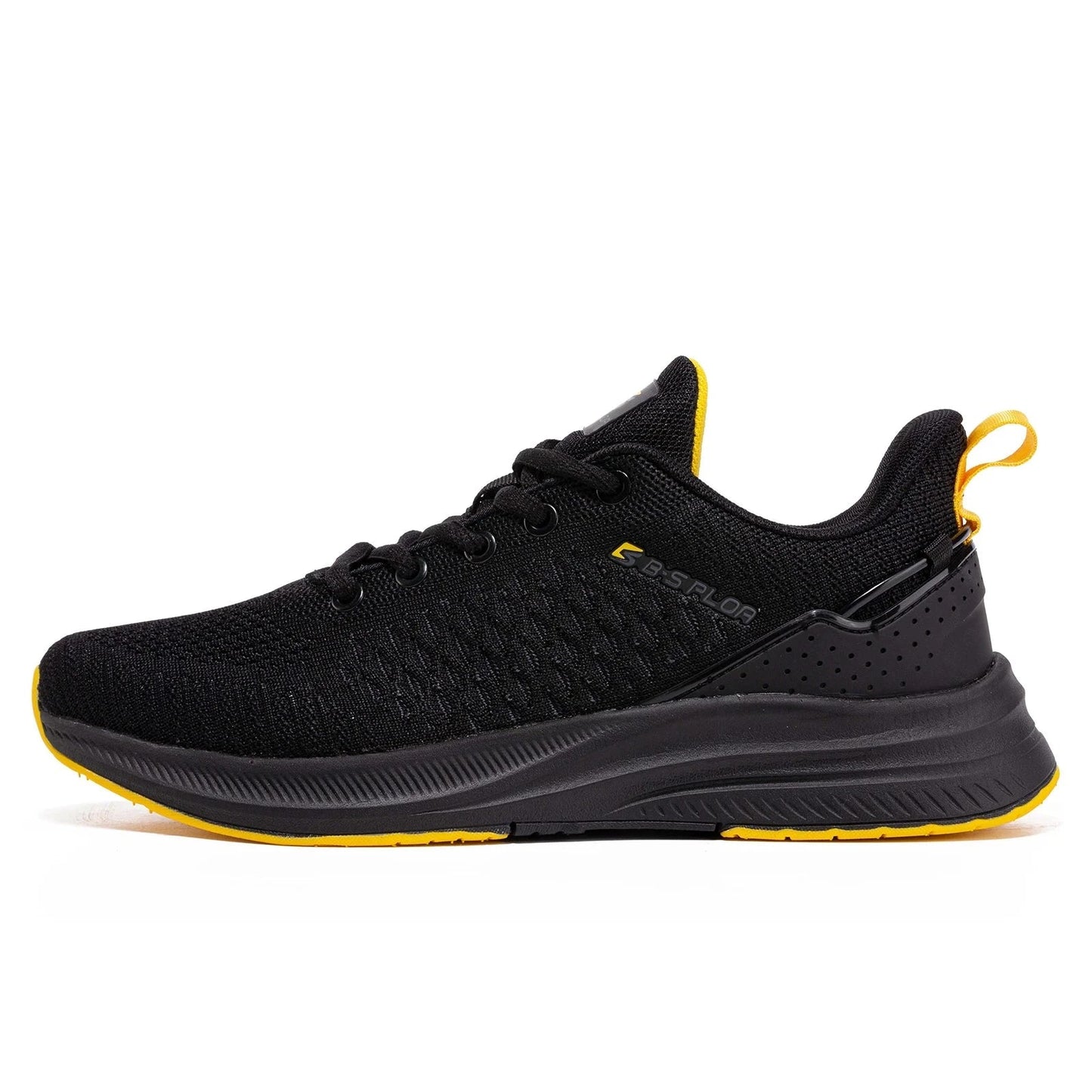 Baasploa Lightweight Running Shoes For Men 2023 Men's Designer Mesh Casual Sneakers Lace-Up Male Outdoor Sports Tennis Shoe Blue Wolf Store A01-114505-HH 46 