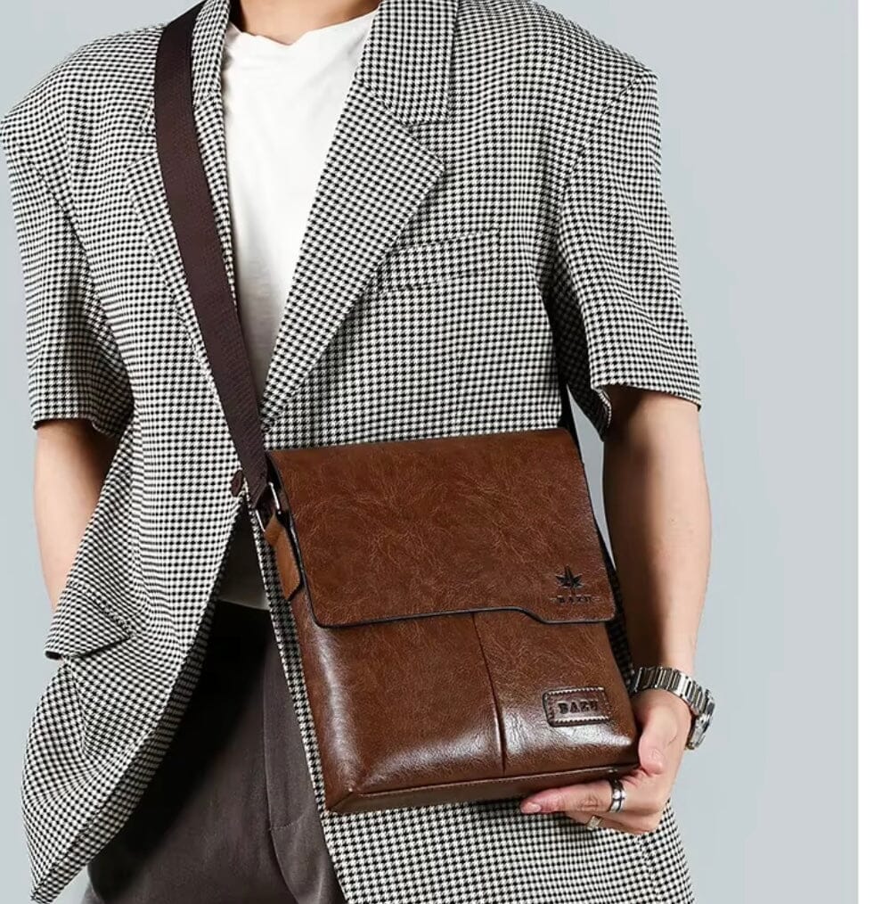 Bastien – Vintage Leather Bag Bastien – Vintage Leather Bag Blue Wolf Store 