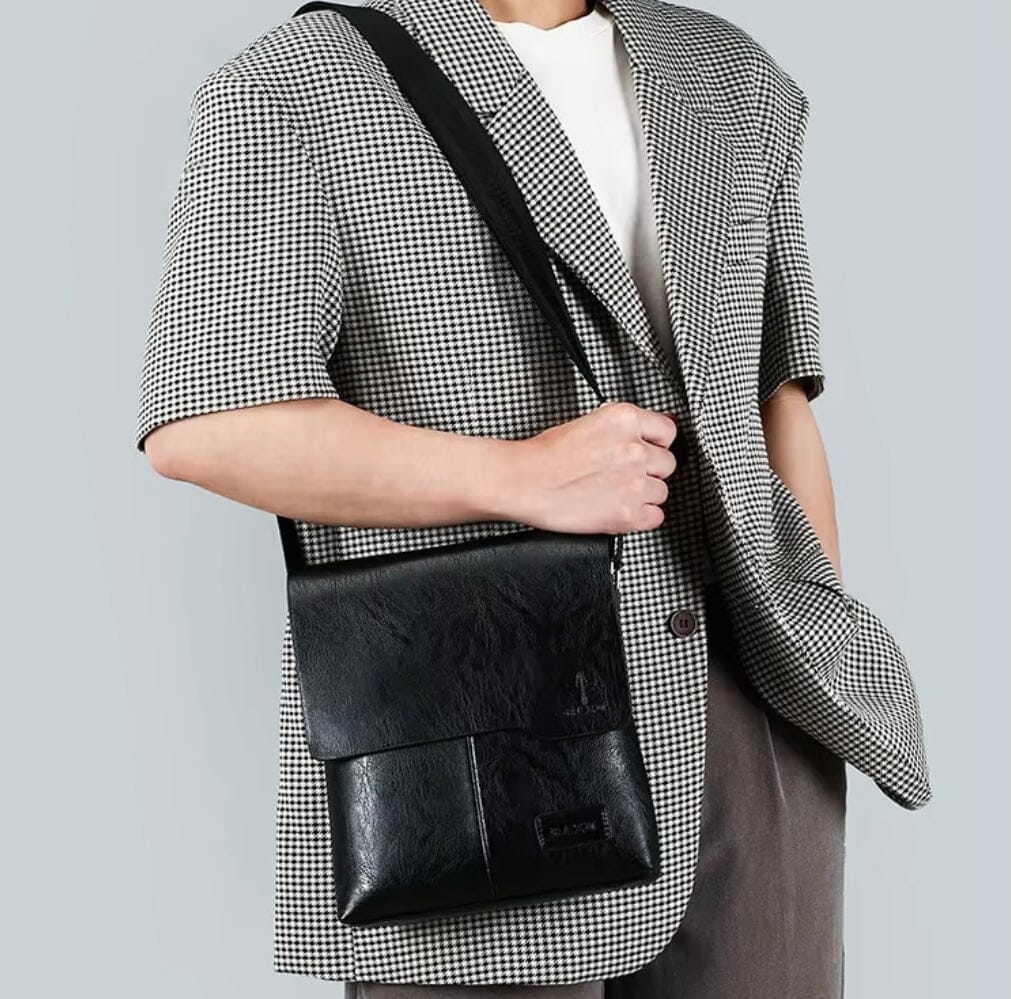 Bastien – Vintage Leather Bag Bastien – Vintage Leather Bag Blue Wolf Store 