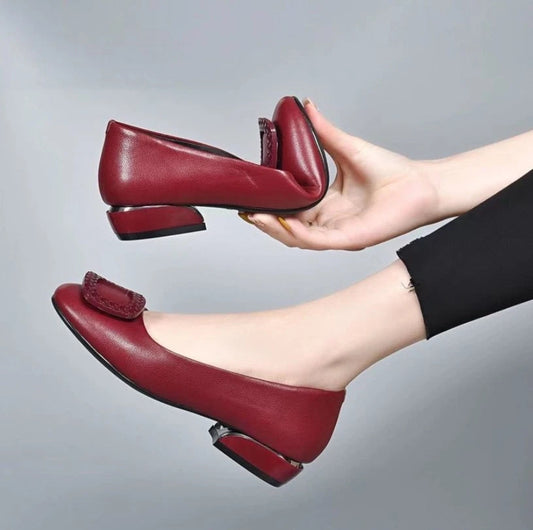 Bellaviz Feminine Leather Flats Bellaviz Feminine Leather Flats Blue Wolf Store