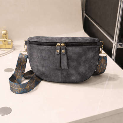 Bellevia – Leather Bag, Versatile and Elegant Bellevia – Leather Bag, Versatile and Elegant Blue Wolf Store 