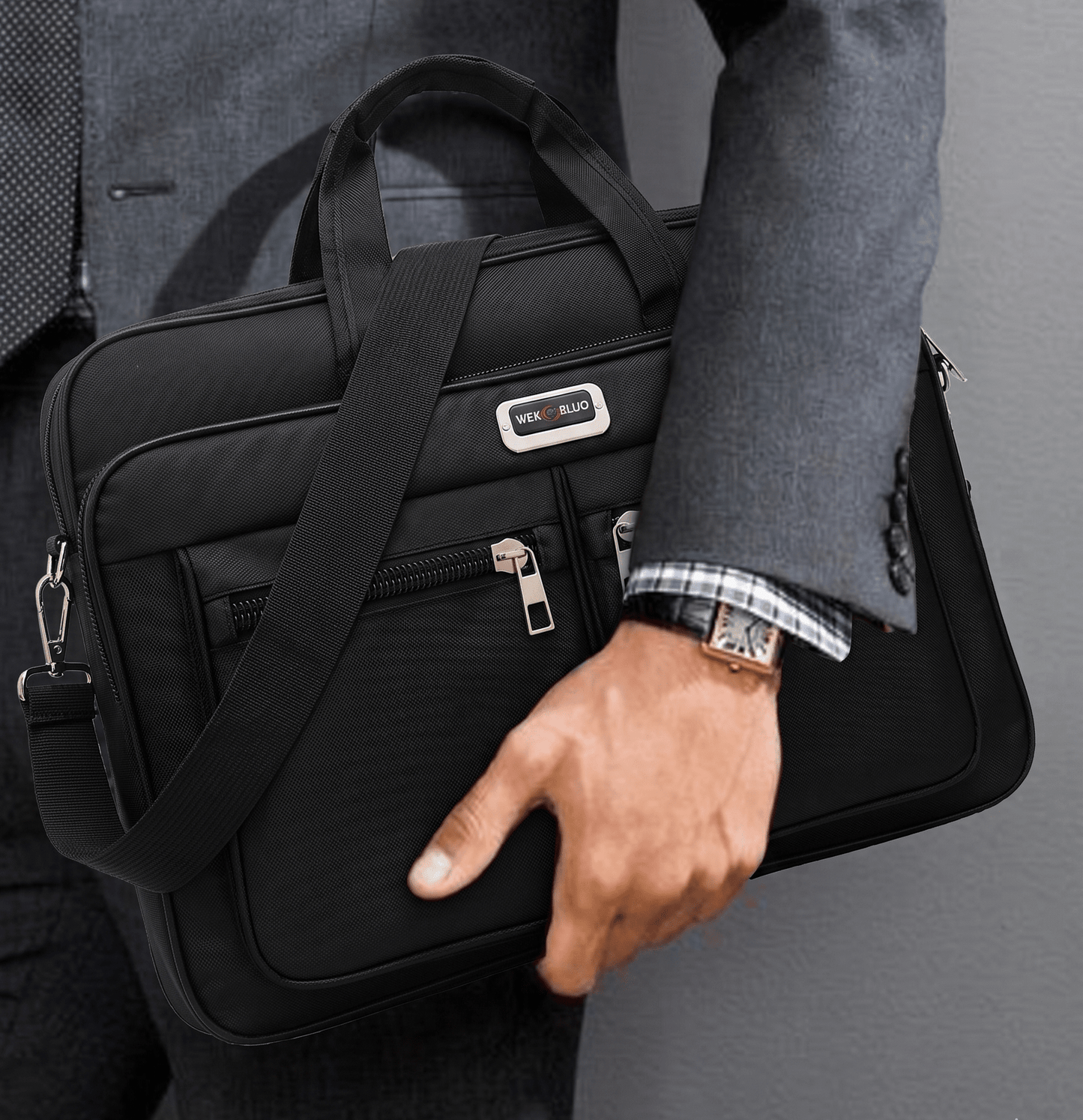 Bernault Executive Briefcase Bernault Executive Briefcase Blue Wolf Store 