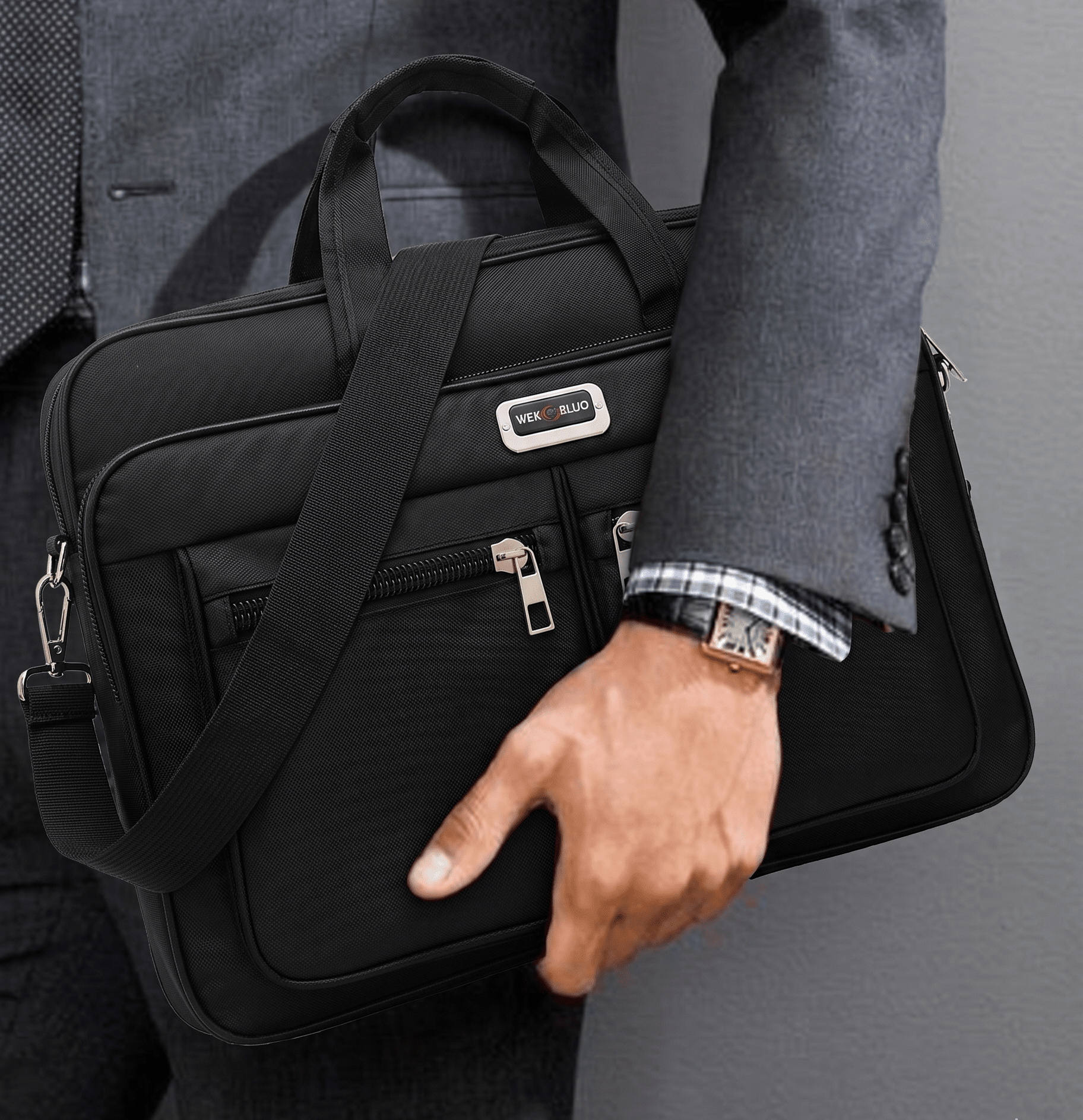 Bernault Executive Briefcase Bernault Executive Briefcase Blue Wolf Store 