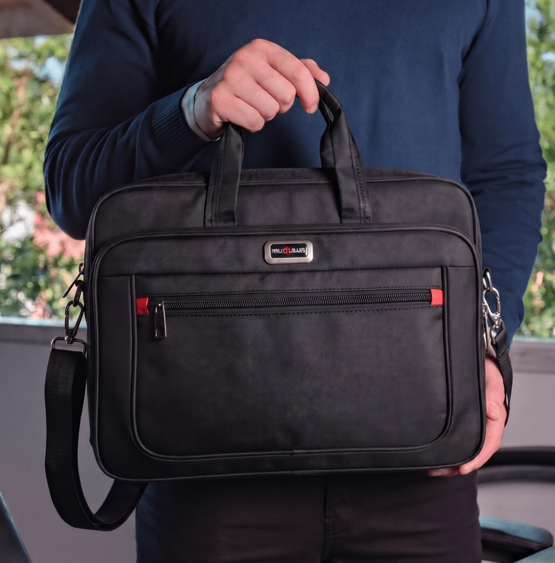 Bernault Executive Briefcase Bernault Executive Briefcase Blue Wolf Store 