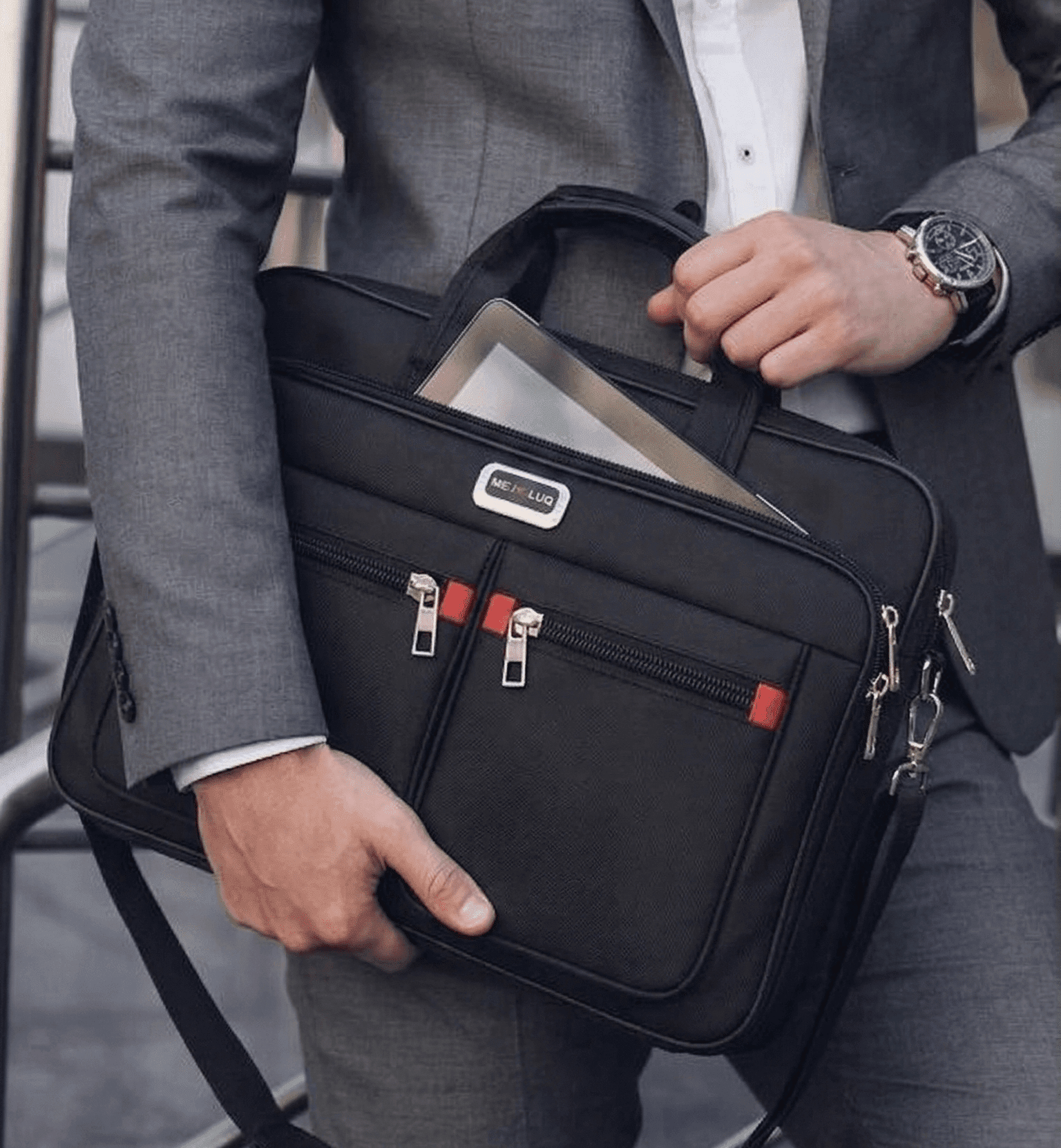 Bernault Executive Briefcase Bernault Executive Briefcase Blue Wolf Store 