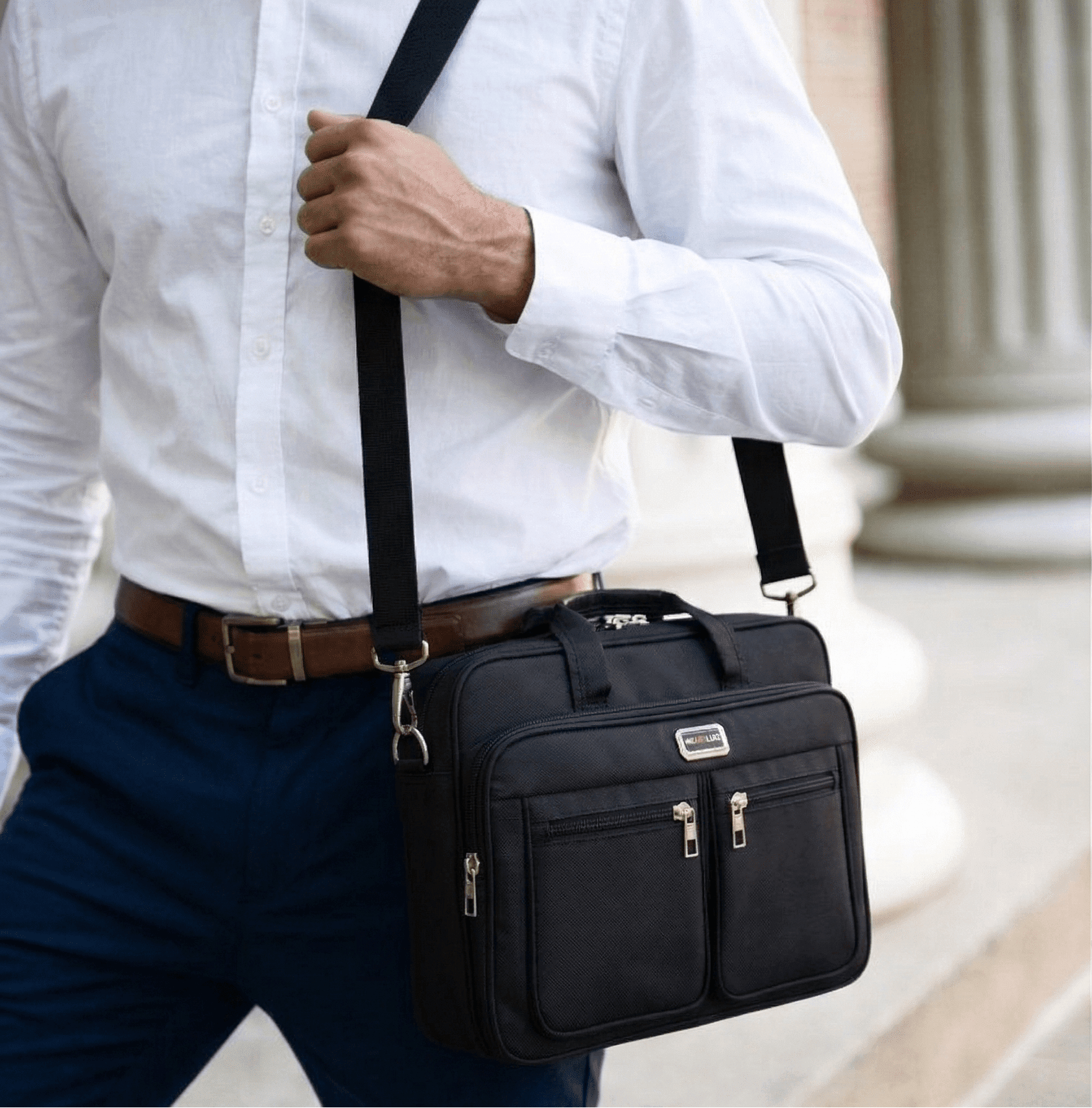 Bernault Executive Briefcase Bernault Executive Briefcase Blue Wolf Store 
