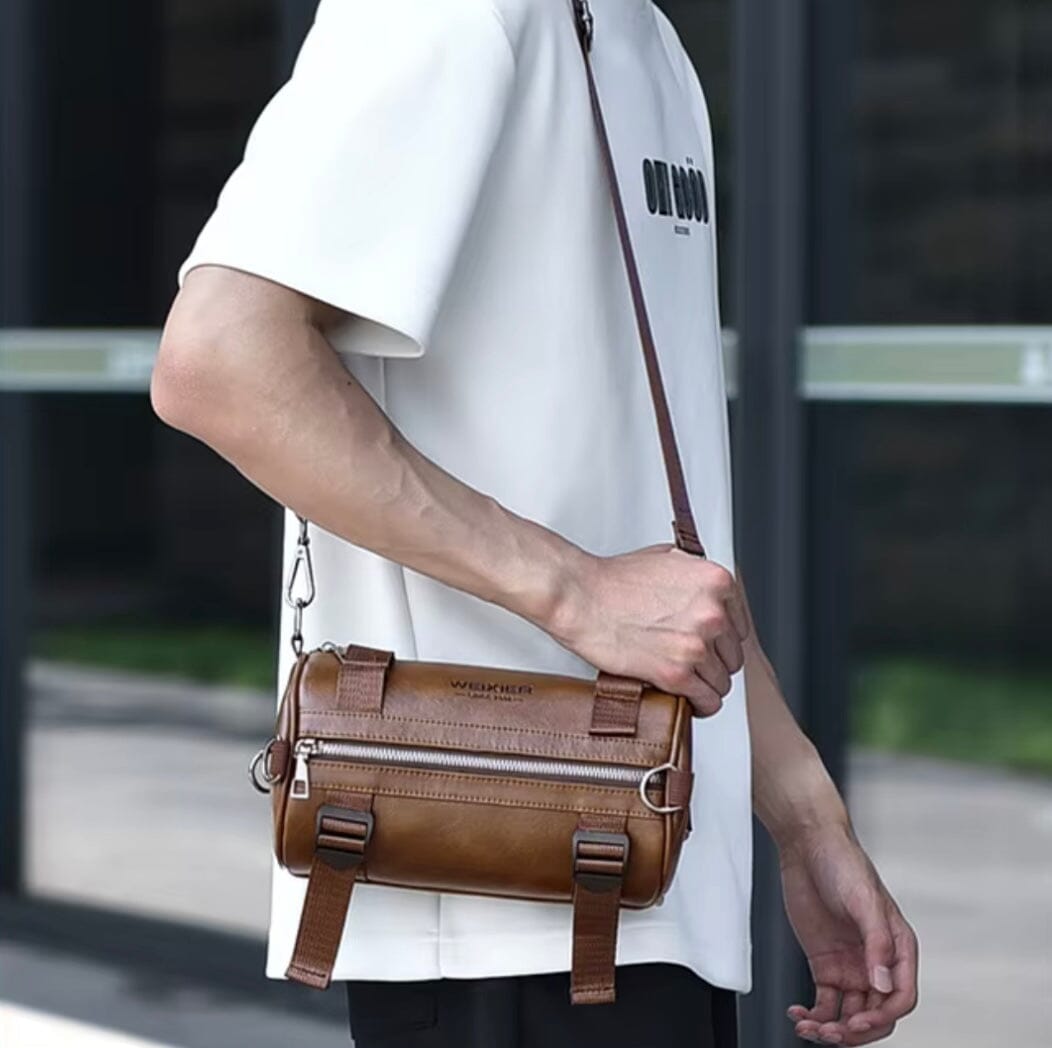 Bravden - Men's Fashion Leather Bag Bravden - Men's Fashion Leather Bag Blue Wolf Store 