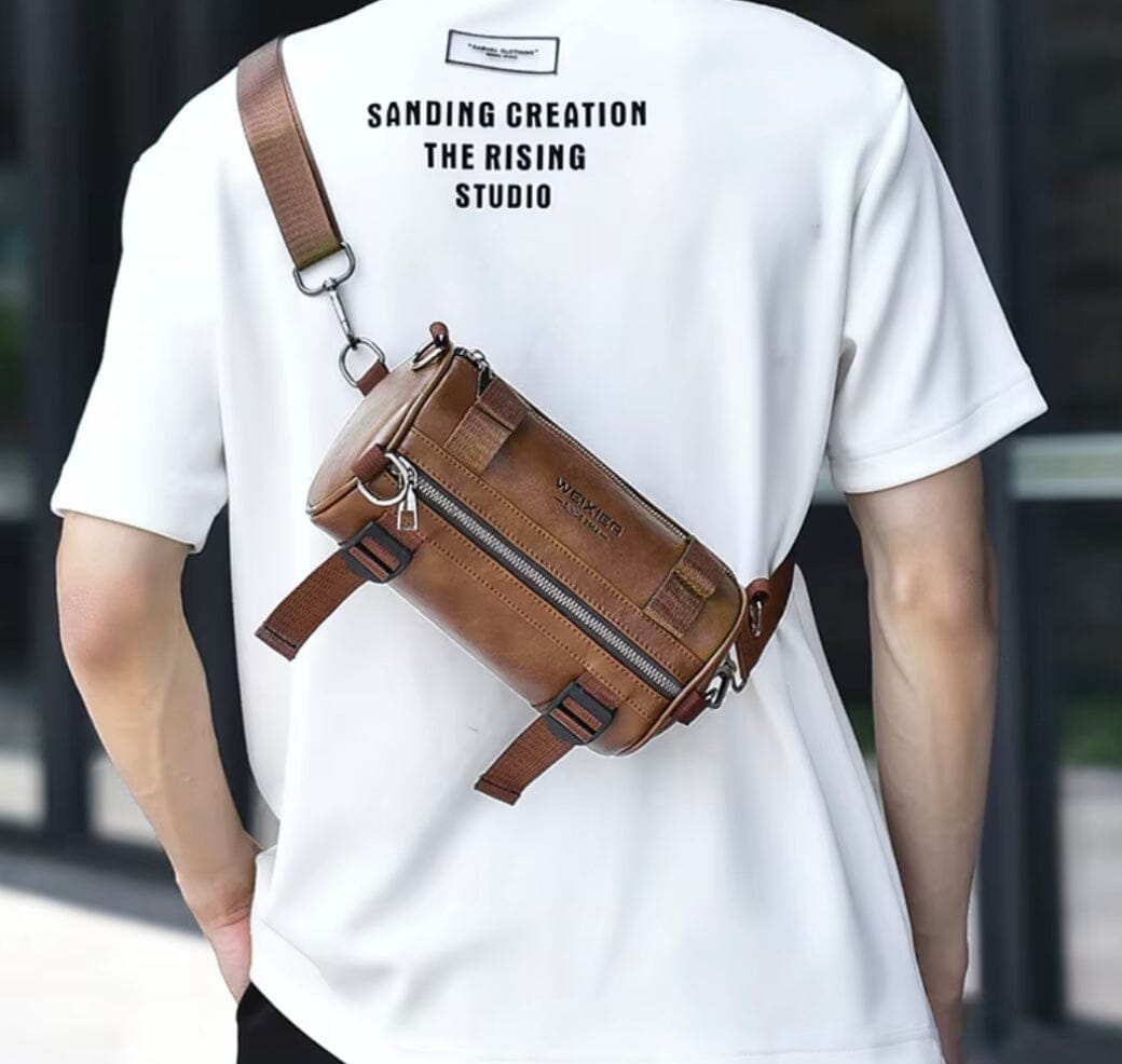 Bravden - Men's Fashion Leather Bag Bravden - Men's Fashion Leather Bag Blue Wolf Store 