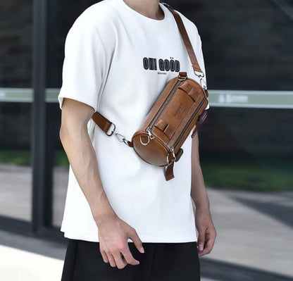 Bravden - Men's Fashion Leather Bag Bravden - Men's Fashion Leather Bag Blue Wolf Store 