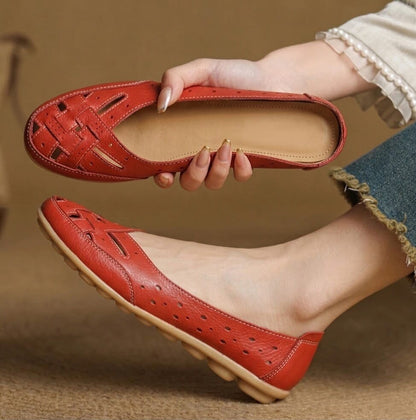 Breathable Leather Loafers Breathable Leather Loafers Blue Wolf Store 