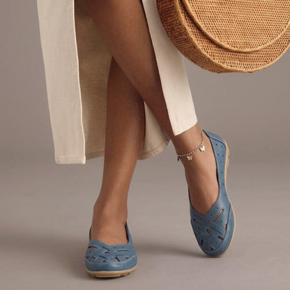 Breathable Leather Loafers Breathable Leather Loafers Blue Wolf Store 