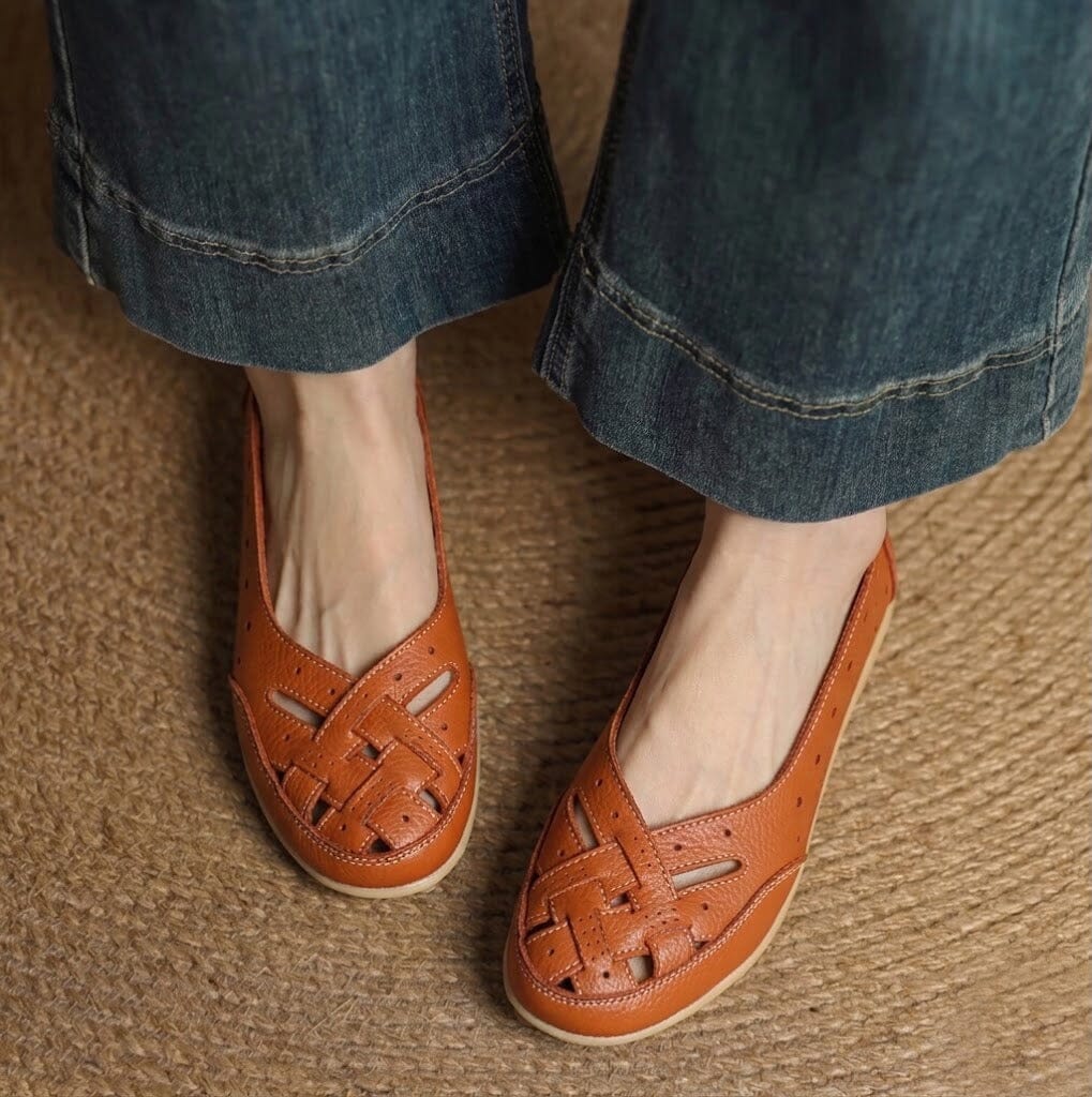 Breathable Leather Loafers Breathable Leather Loafers Blue Wolf Store 
