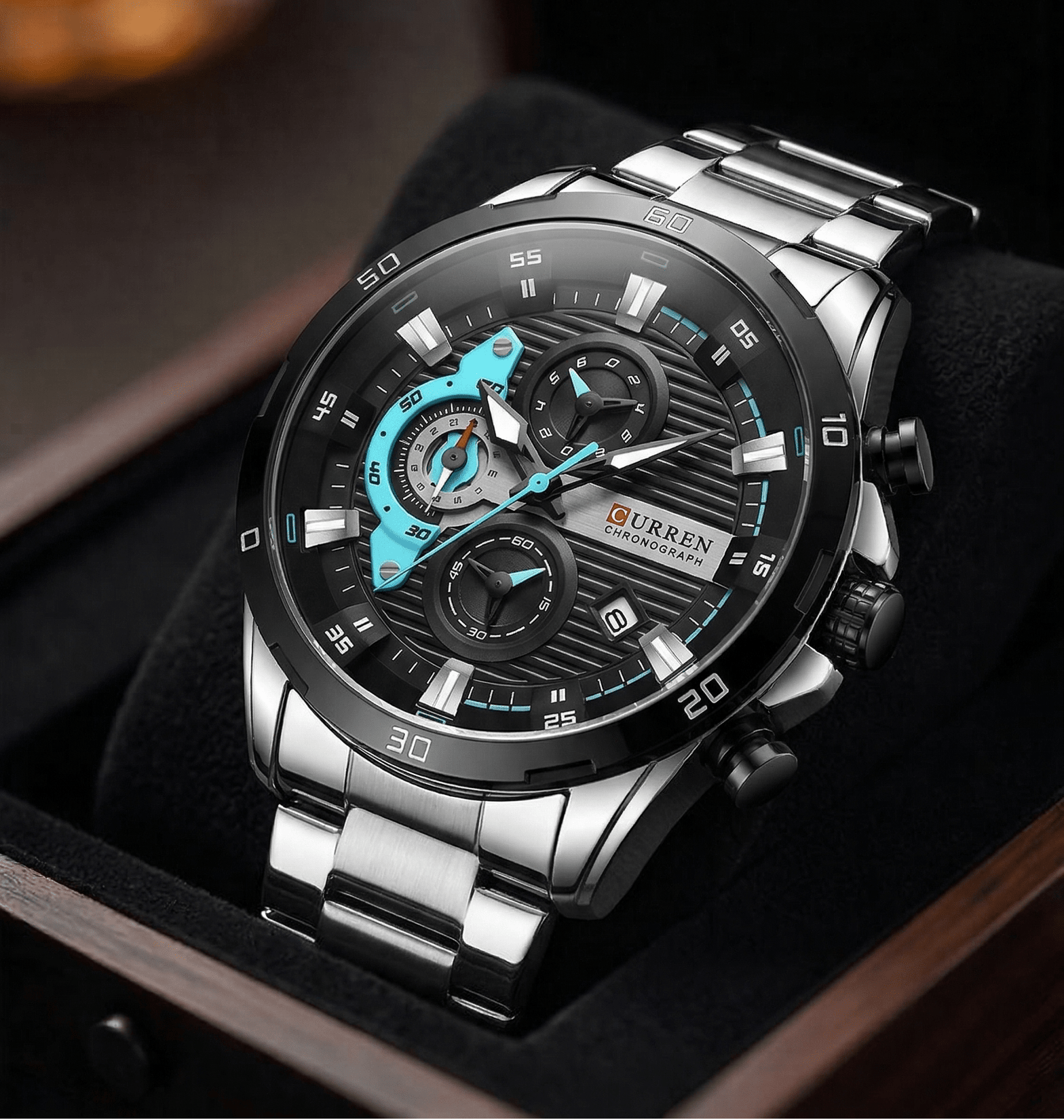 Bronte Prestige Chronograph Bronte Prestige Chronograph Blue Wolf Store 