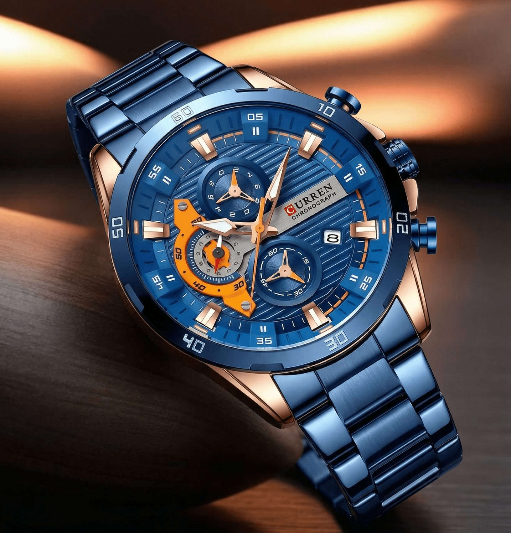 Bronte Prestige Chronograph Bronte Prestige Chronograph Blue Wolf Store 