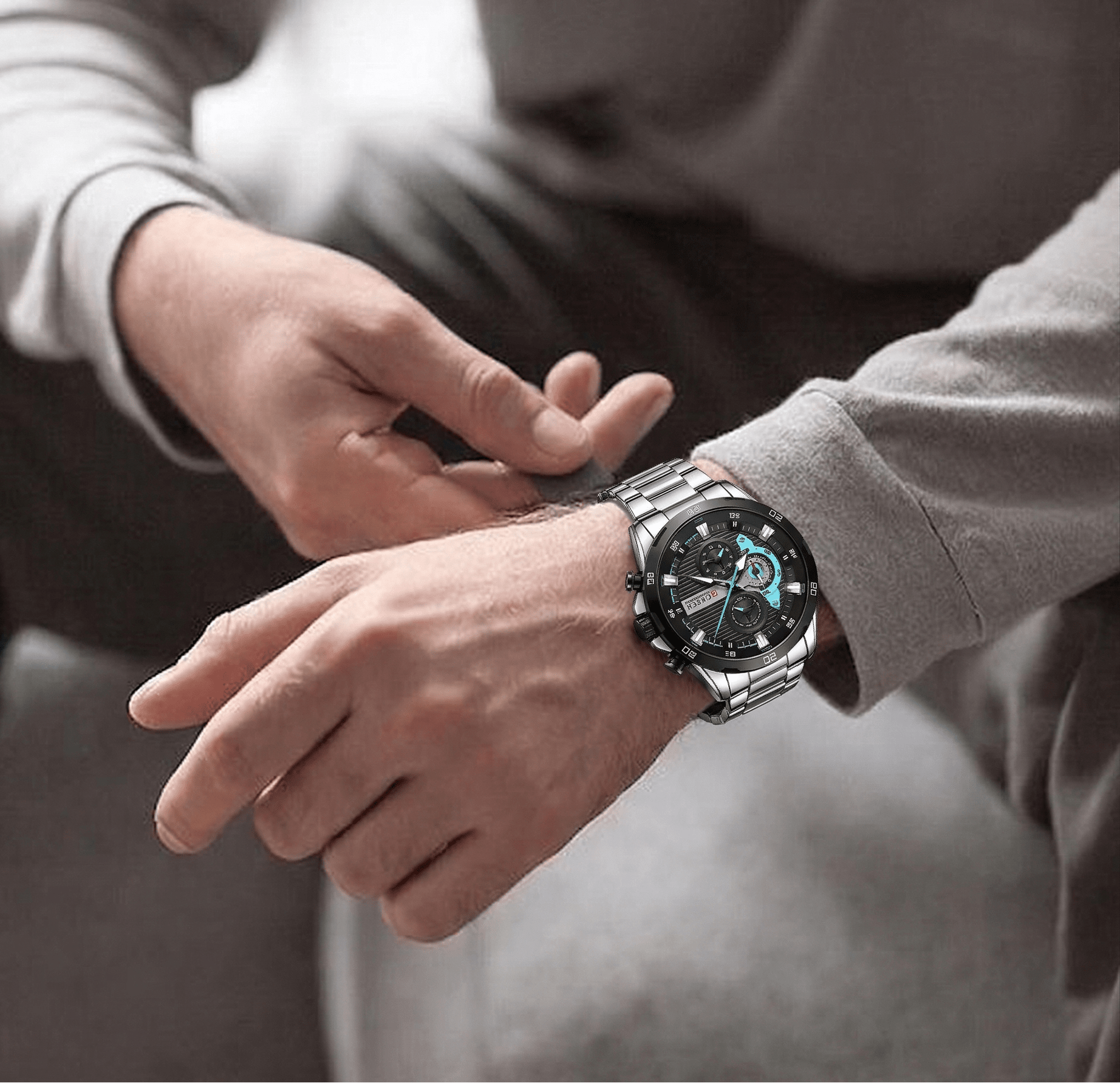 Bronte Prestige Chronograph Bronte Prestige Chronograph Blue Wolf Store 