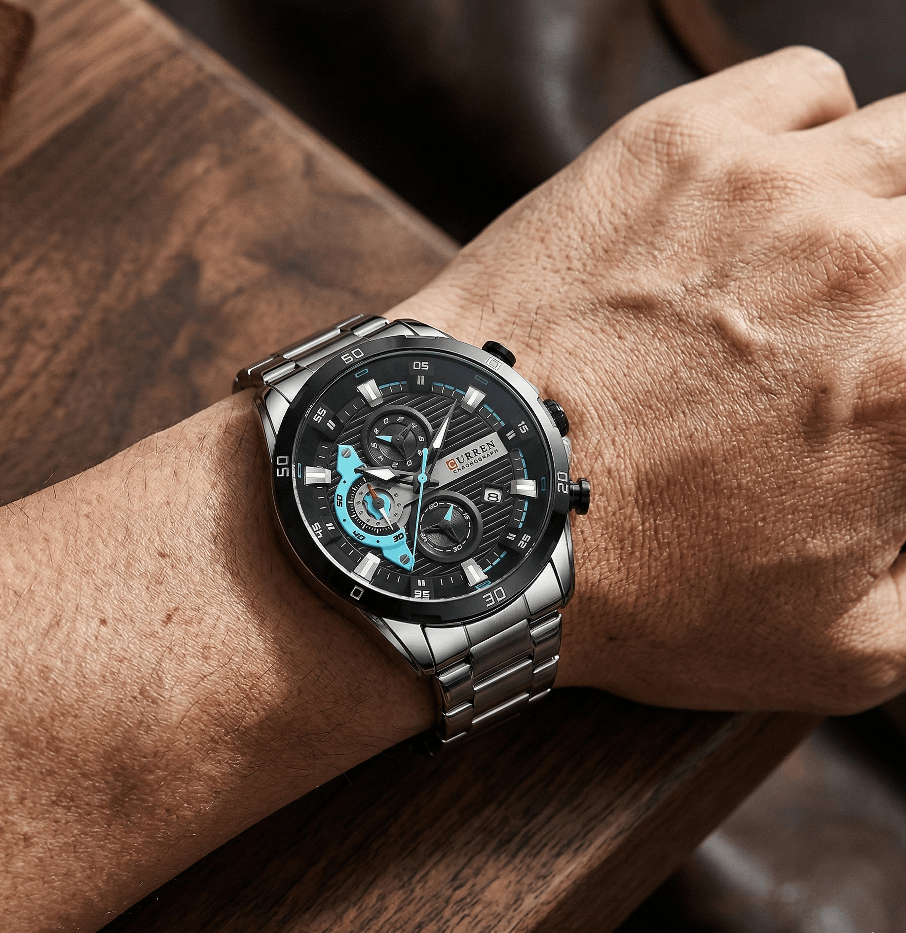 Bronte Prestige Chronograph Bronte Prestige Chronograph Blue Wolf Store 