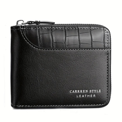 Carrken Luxury Men's Leather Wallet Carrken Luxury Men's Leather Wallet Blue Wolf Store 