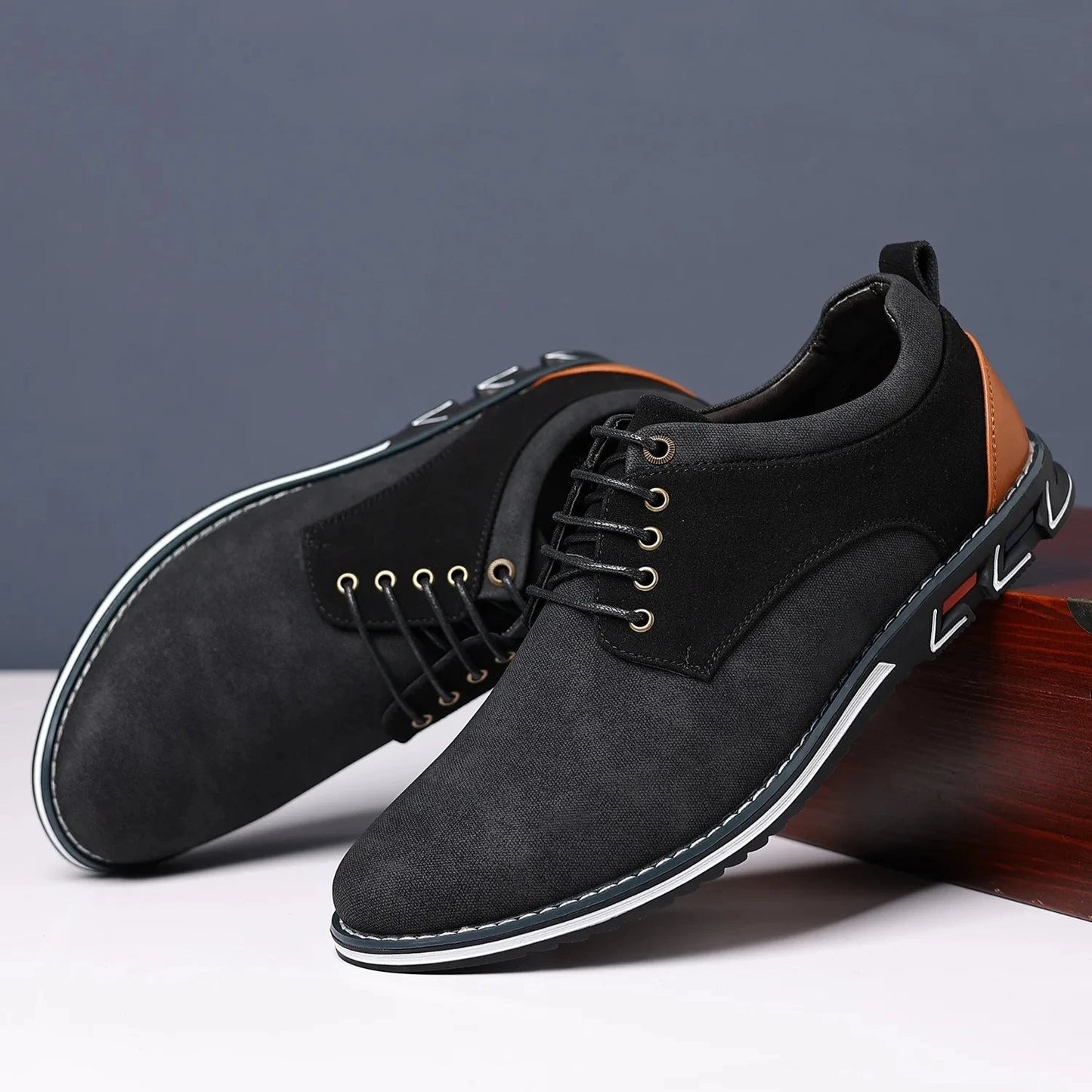casual shoes for man casual business formal shoes man luxury sneakers mocassin homme Blue Wolf Store 
