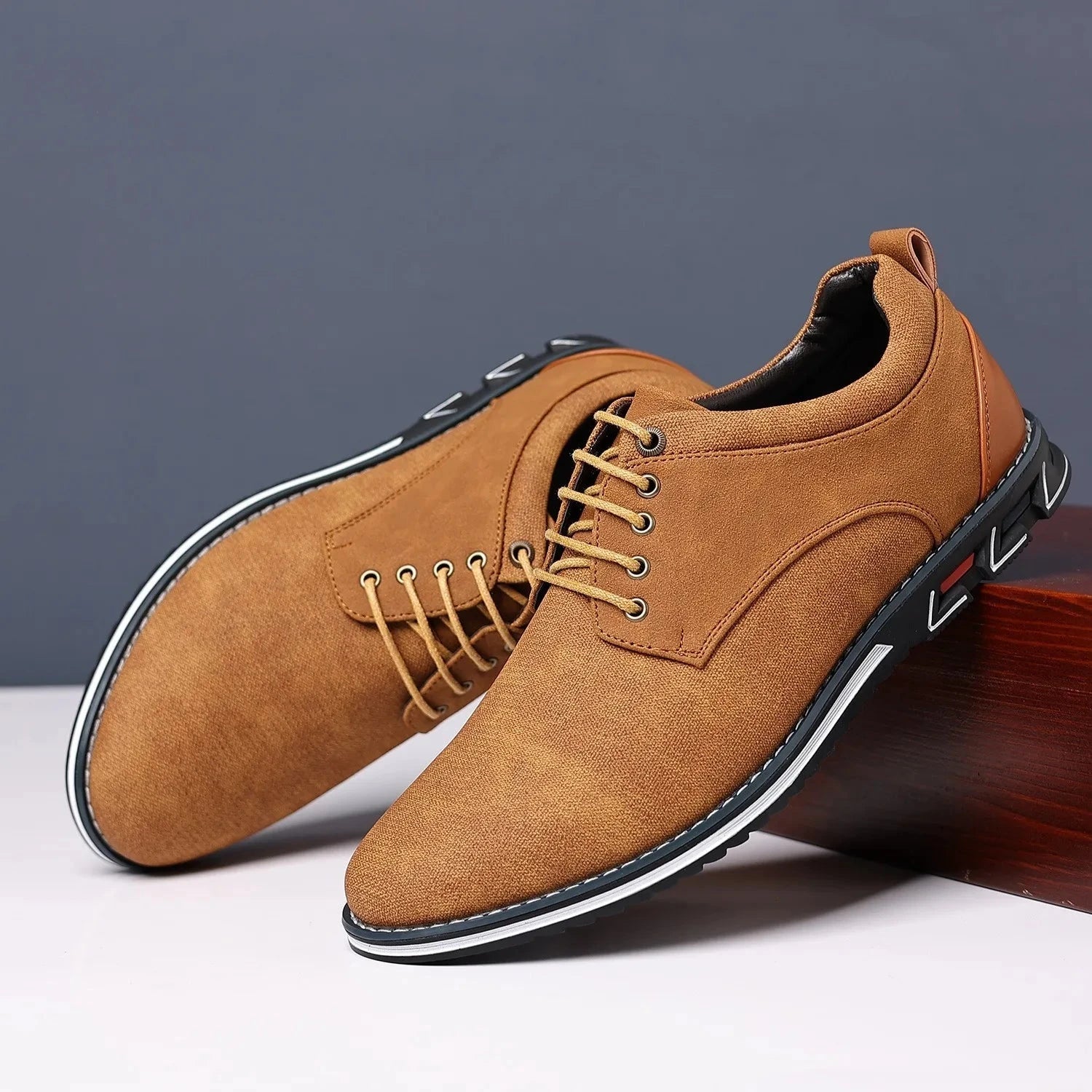 casual shoes for man casual business formal shoes man luxury sneakers mocassin homme Blue Wolf Store 