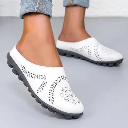 Casual Stride Harmony Hollow Slippers Casual Stride Harmony Hollow Slippers Blue Wolf Store White US4/UK3.5 