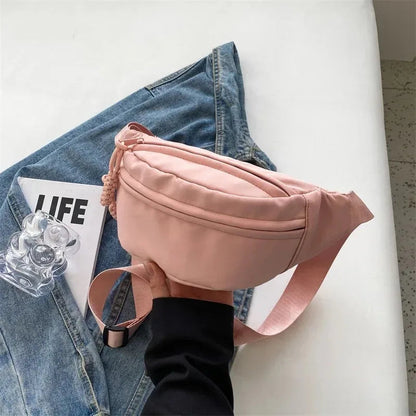 Casual Women's Moon Bag Casual Women's Moon Bag Blue Wolf Store Pink 