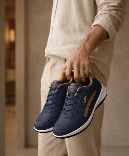 CasualFlex Leather Sneakers CasualFlex Leather Sneakers Blue Wolf Store 