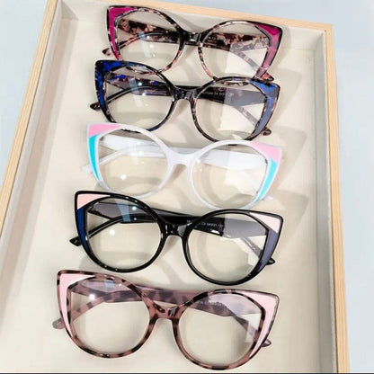 Catcolors Stylish Unisex Transparent Glasses Catcolors Stylish Unisex Transparent Glasses Blue Wolf Store 