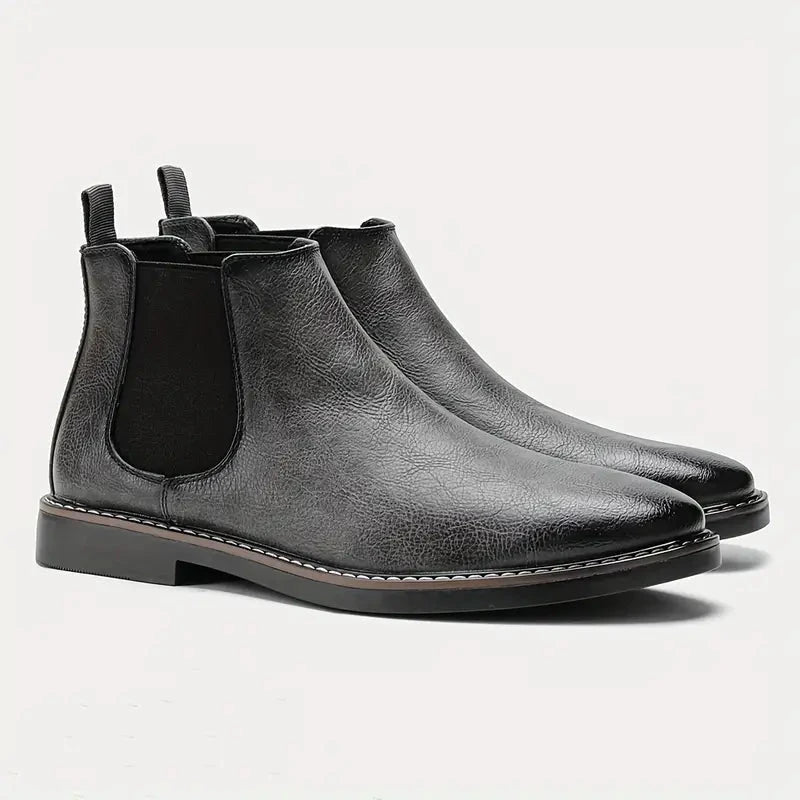 Chelsea Men's Leather Boots Chelsea Men's Leather Boots Blue Wolf Store 