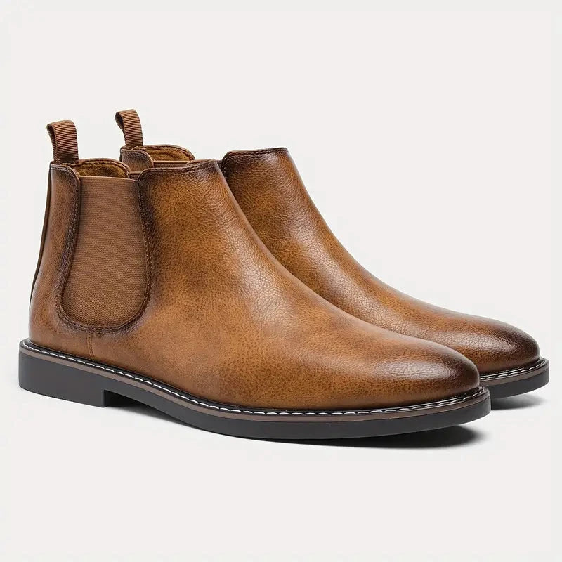 Chelsea Men's Leather Boots Chelsea Men's Leather Boots Blue Wolf Store 