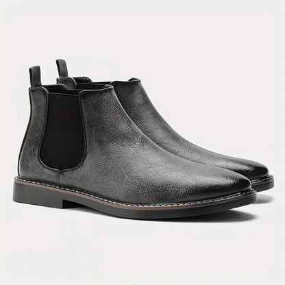 Chelsea Men's Leather Boots Chelsea Men's Leather Boots Blue Wolf Store Grey US 8 | UK/AU 7 | EU 40 