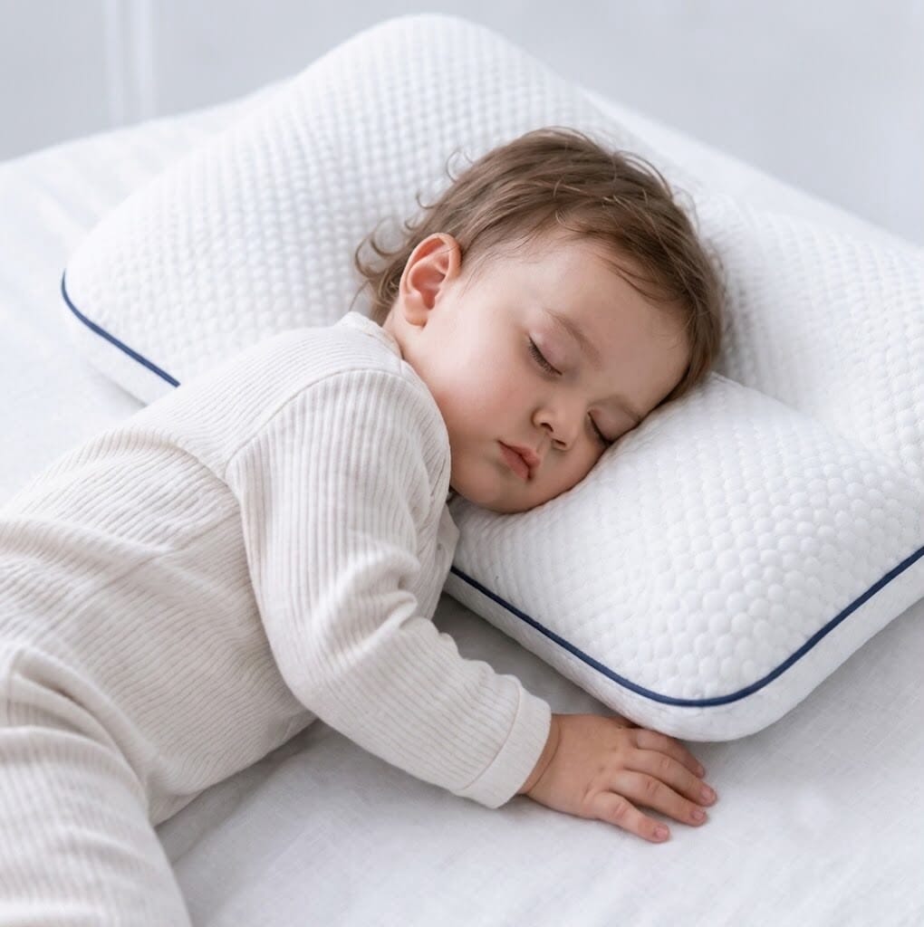 Children's Pillow with Shoulder Support, Cushion and Spine Support - Snugelle Children's Pillow with Shoulder Support, Cushion and Spine Support - Snugelle Blue Wolf Store 